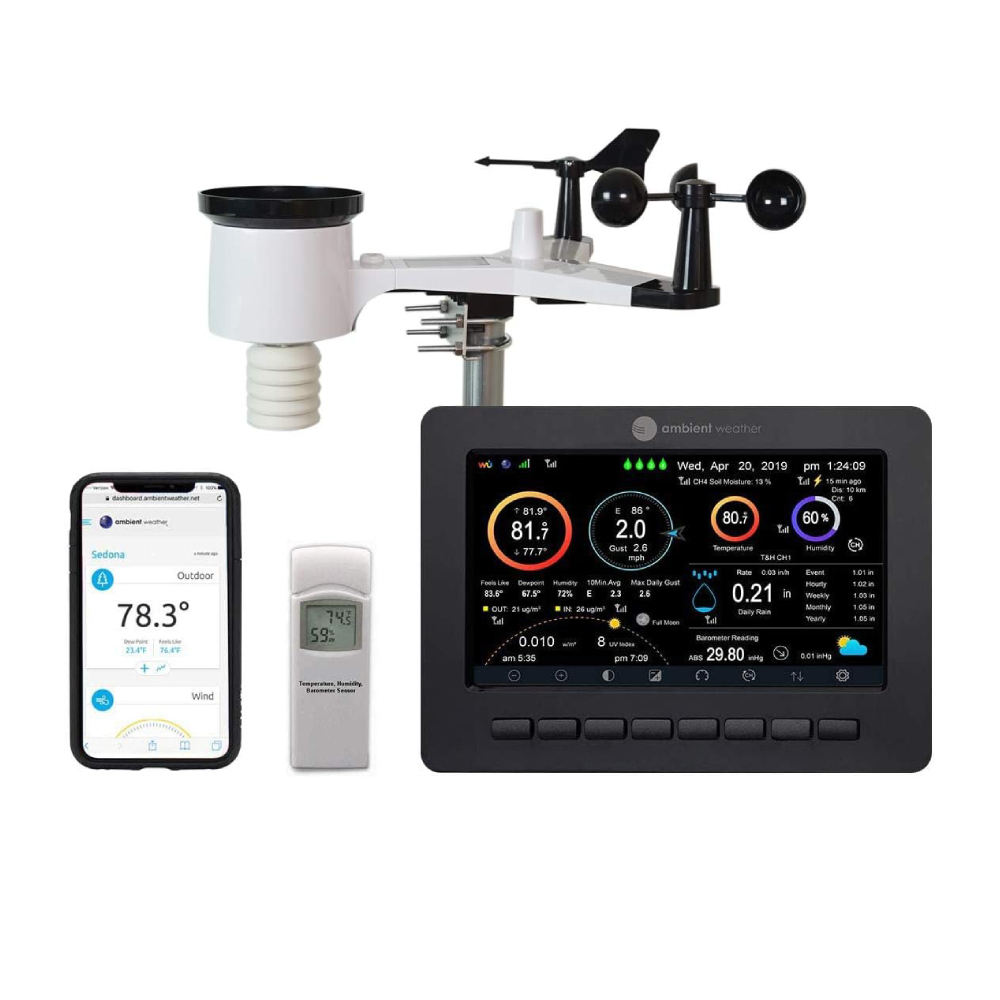 Умная погодная станция. Ambient Weather WS-2000